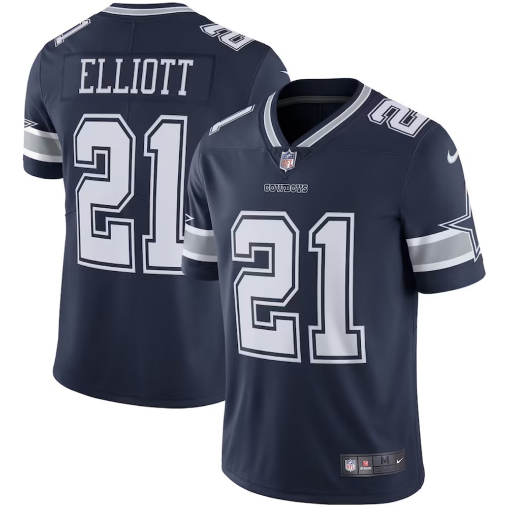 NIKE MENS EZEKIEL ELLIOT DALLAS COWBOYS LIMITED HOME JERSEY AUTHENTIC LG 44 NWT